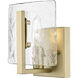 Aenon 1 Light 6.88 inch Brushed Champagne Bronze Wall Sconce Wall Light